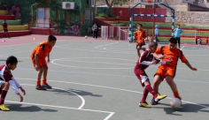 المدرسة الراشدية تفوز بالمرتبة الأولى في دوري كرة القدم للمدارس العربية